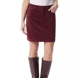 Fall 2025 Gloria Vanderbilt Womens Corduroy Skirt sz 12 NWOT NEW